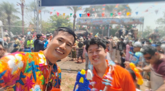 ソンクラーン_水かけ祭り