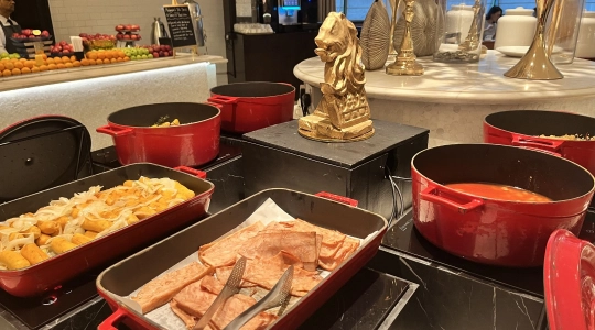 リッツカールトン朝食ビュッフェ