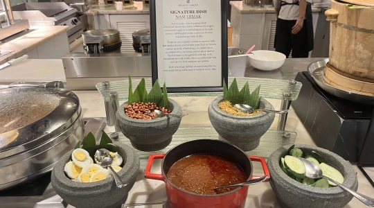 リッツカールトン朝食ビュッフェ