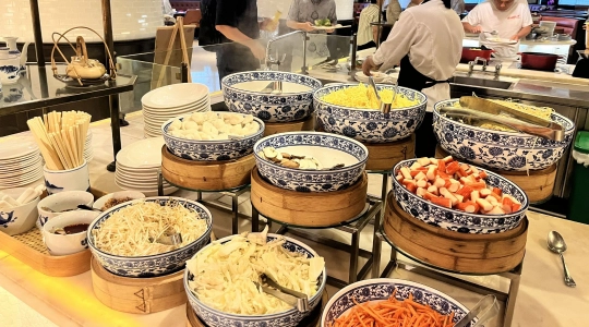 リッツカールトン朝食ビュッフェ