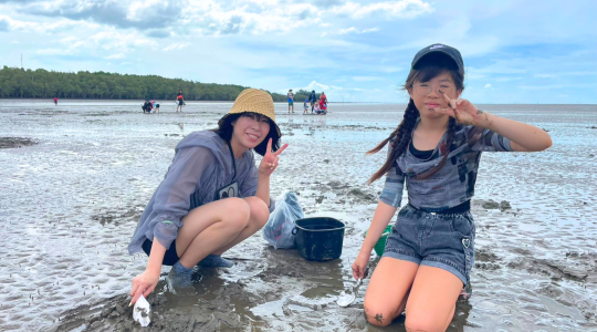 潮干狩り体験