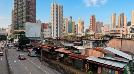 油麻地交差点