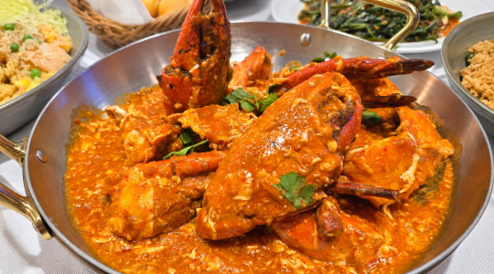 ジャンボシーフード「JUMBOSeafood」で味わうシンガポール名物チリクラブのセットメニュー