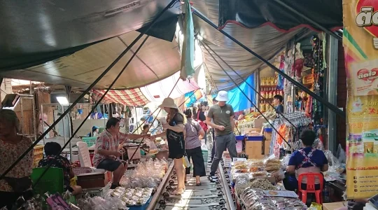 市場散策