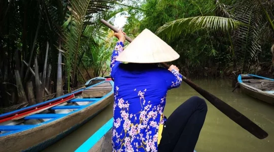 メコン川クルーズ