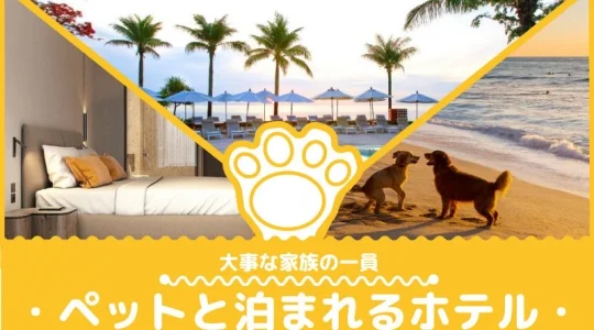 【バンコク近郊】ペットと泊まれる　1泊2日