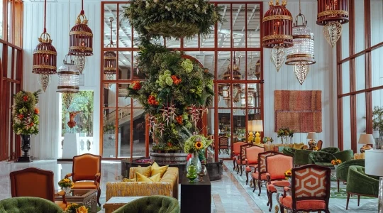 マンダリンオリエンタルロビー