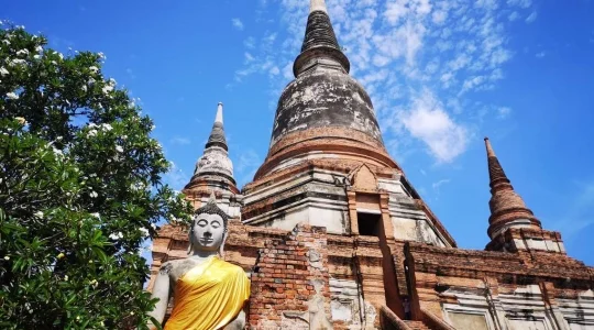 タイ国鉄・スペシャル エクスプレス ディーゼルカーに乗って 世界遺産・アユタヤへ行こう！6つの主要遺跡観光