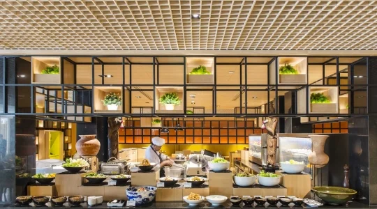 ホリデイインバンコク_インターナショナルビュッフェ