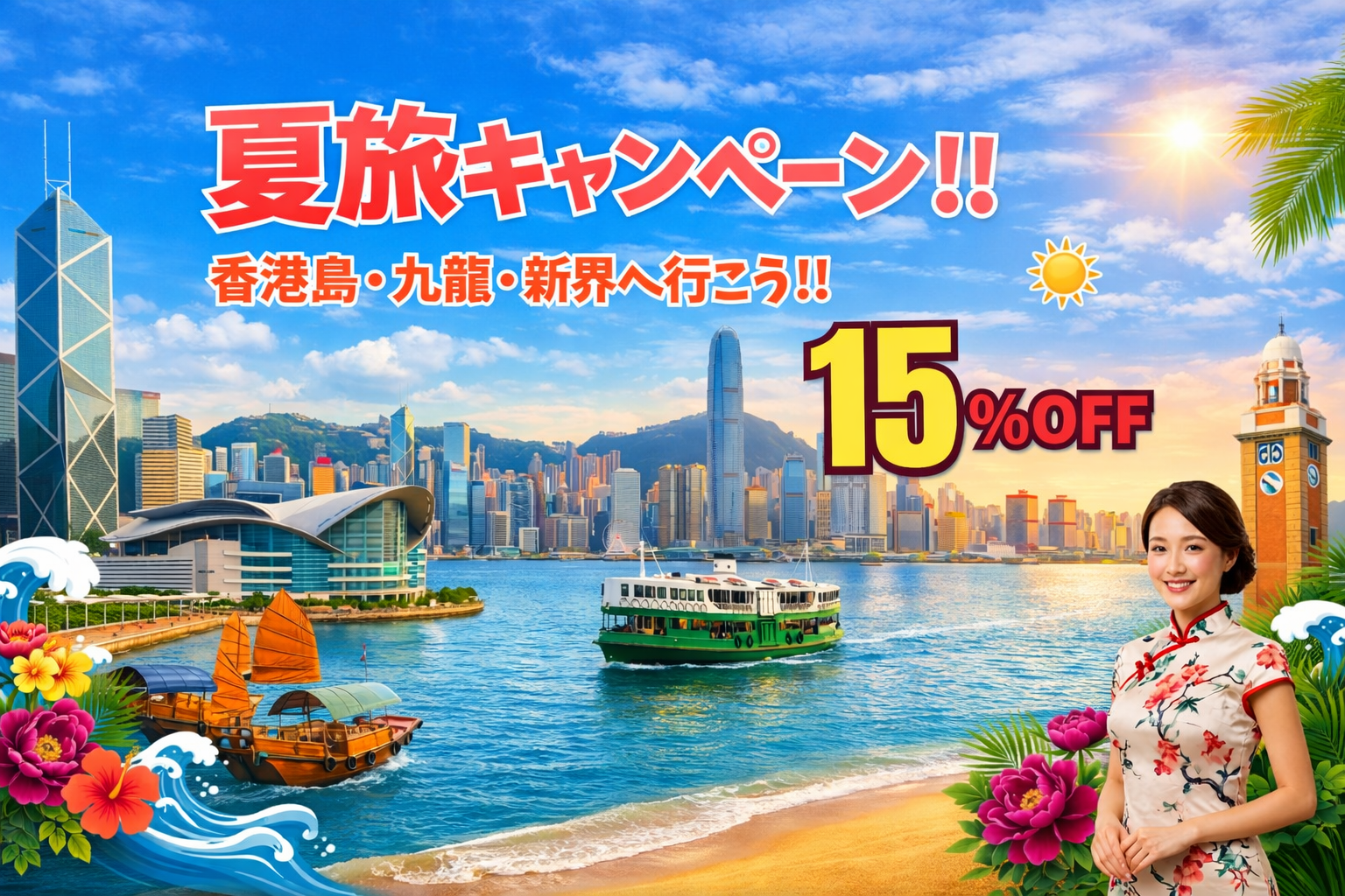 ＼夏旅キャンペーン開催中！／