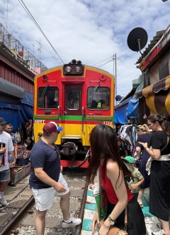 色んな国の人達でいっぱいです！