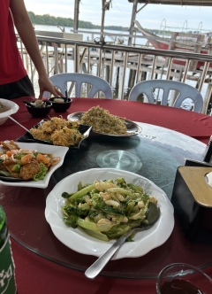 ボリュームある中華料理