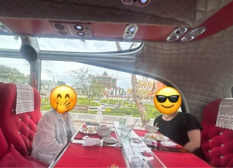 優雅なお食事タイムです✨