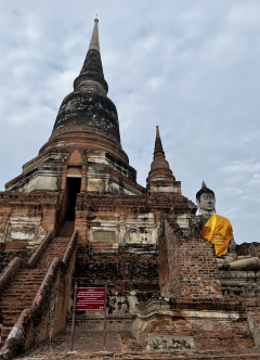 しっかり説明を聞きながら、アユタヤ満喫出来ました