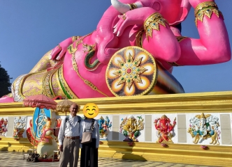 ピンクガネーシャ(ワット・サマーン・ラッタナーラーム/トイレは最悪！)