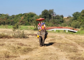 象乗りは追加で時間延長&水の中バチャバチャあり、にしました。