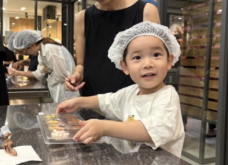 チョコ作り体験