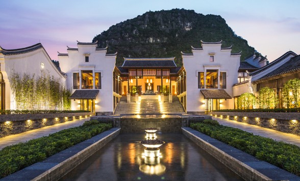 桂林の隠れた高級リゾート、バンヤンツリー陽朔に泊まるラグジュアリーな2泊3日＜高速鉄道/朝食付き/選べる部屋カテゴリー/日本語ガイド送迎＞