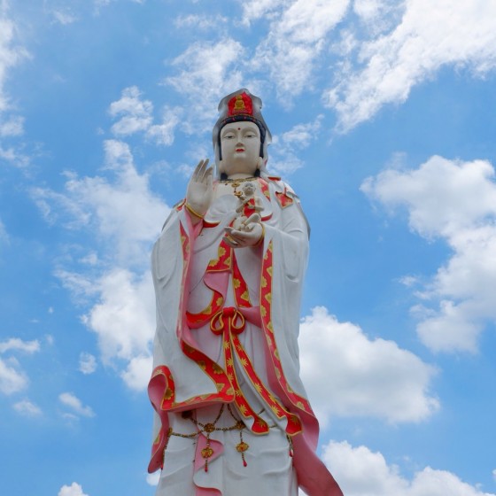 巨大なピンクガネーシャ