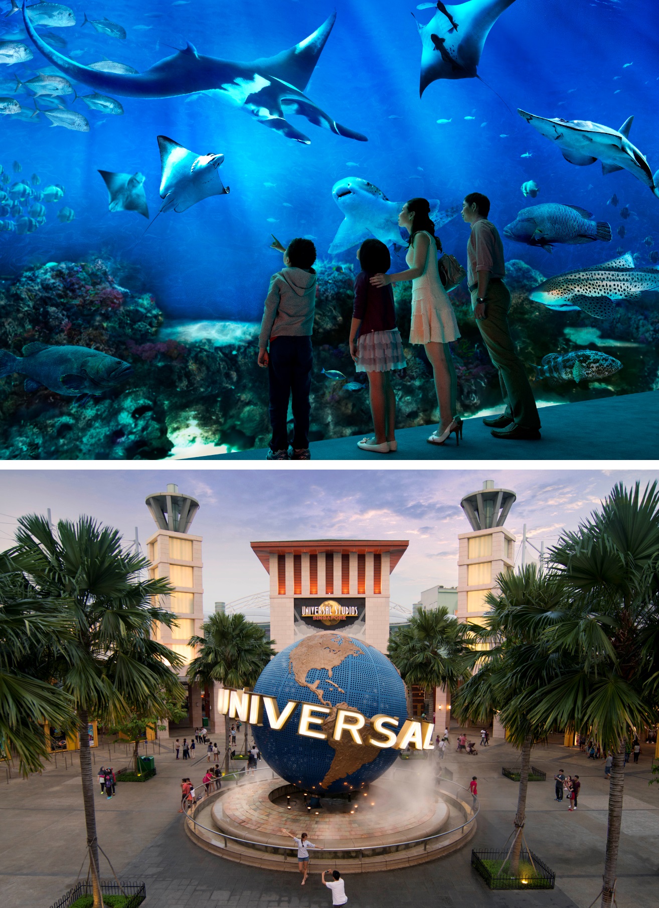 シーアクアリウムとUSS