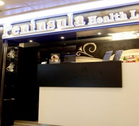 半島水匯へお客様ご自身にて移動、施術を受ける。