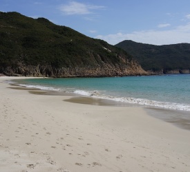 浪茄 （ロンケ）ビーチに到着