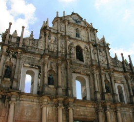 世界遺産観光（聖ポール天主堂跡・旧城壁・ナーチャ廟 ）