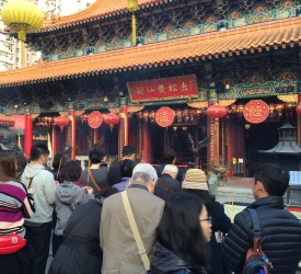 風水で有名なお寺『黄大仙』で香港風の初詣