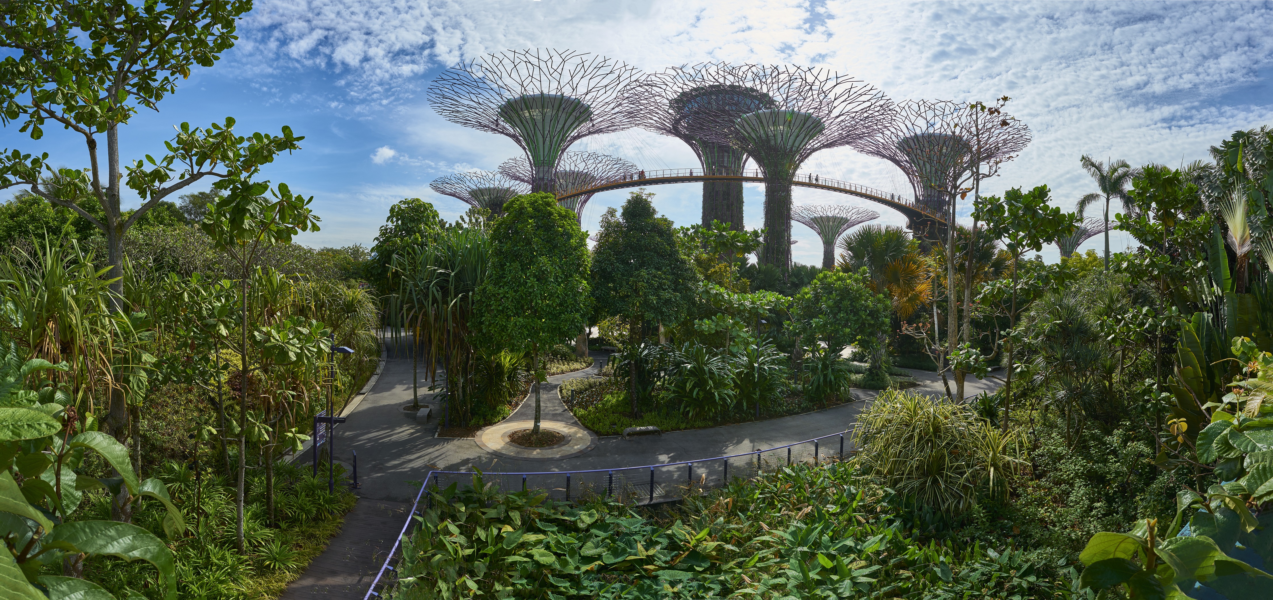 ガーデンズバイザベイ無料エリアへ