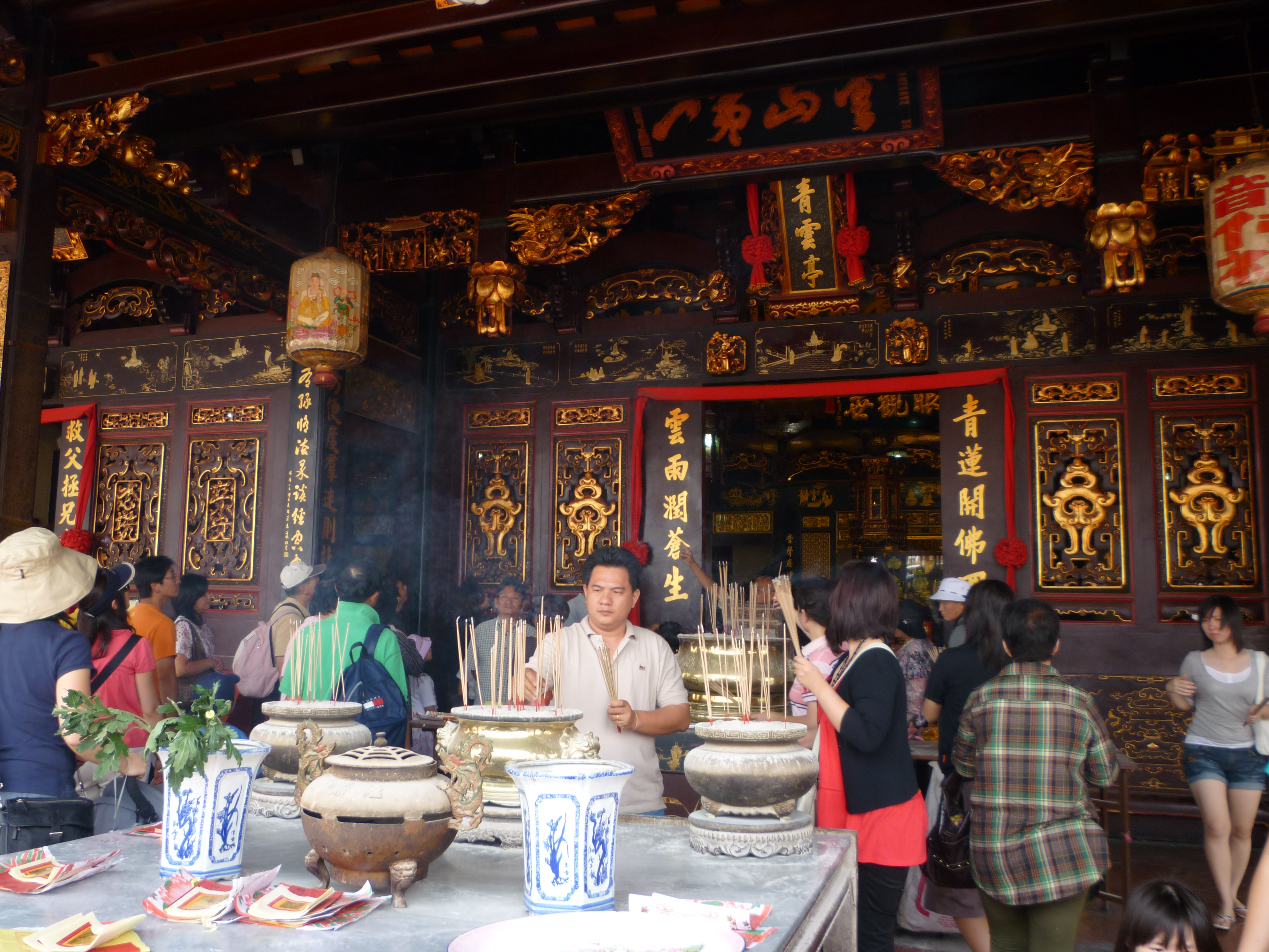 青雲亭（チェン・フーテン）見学