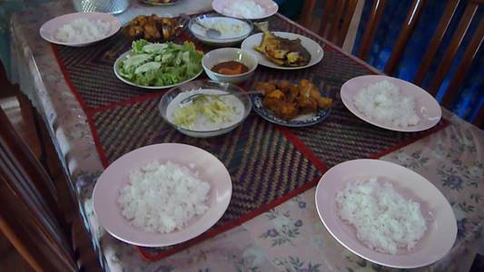 昼食｜マレー人村