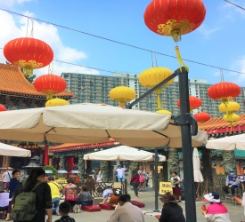 黄大仙でのおみくじ・占い師によるおみくじ解説の通訳