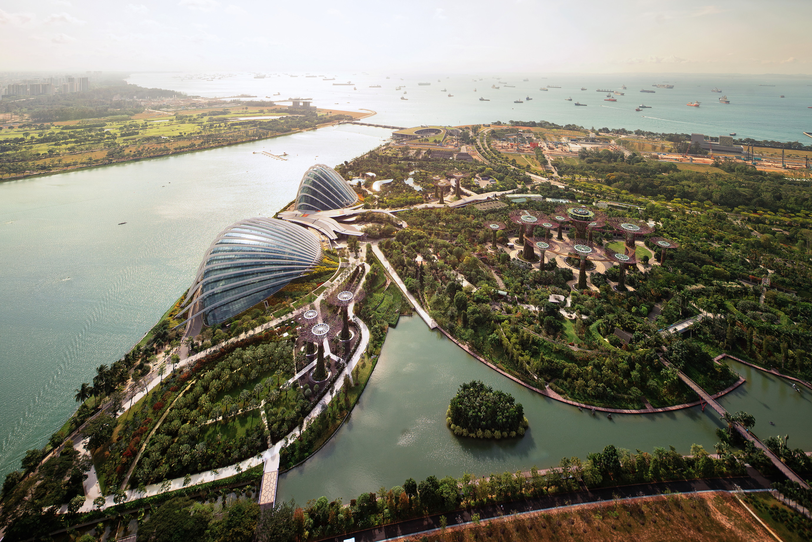 アラブストリートからMRTに乗車してマリーナベイサンズホテルへ