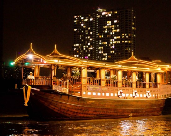 **運行再開**【金・土曜日限定】豪華タイ料理のフルコース！バーンカニタディナークルーズ＜乗船チケット/現地集合＞