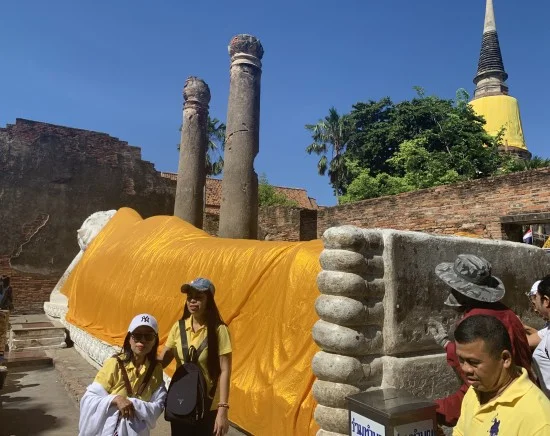 朝はゆっくり出発！世界遺産アユタヤ遺跡半日観光 5つの主要遺跡を観光