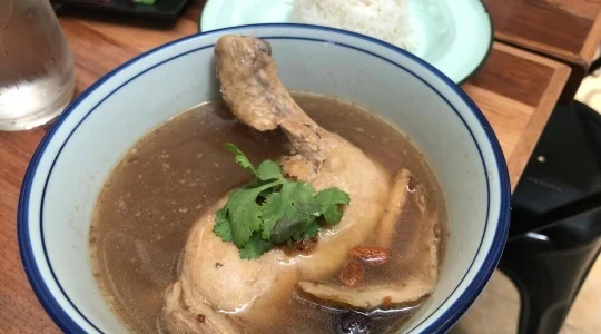昼食｜ハーバルスープ
