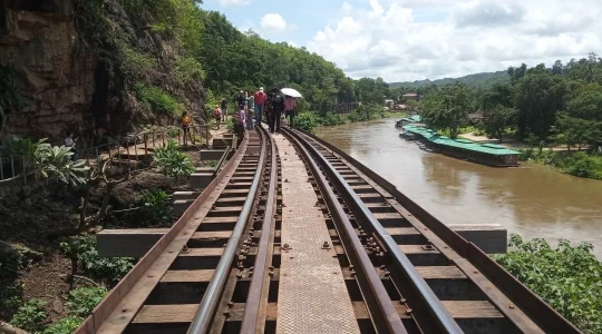 カンチャナブリ泰麺鉄道