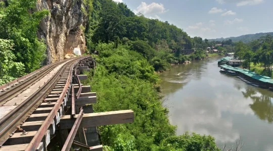 カンチャナブリ泰麺鉄道