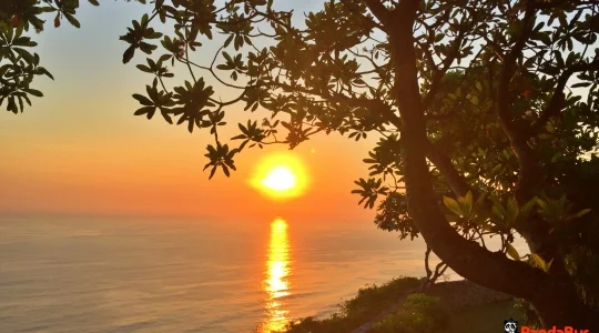 ブルガリホテル　夕日