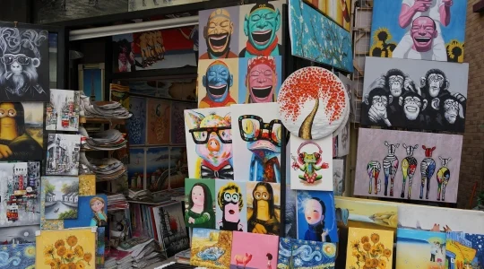 観光イメージ：大芬油画村