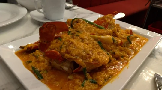 ソンブーン！蟹カレーセットのランチ