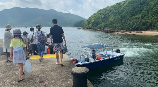 イメージ：海釣り&海水浴ツアー