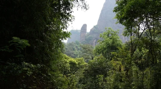 丹霞山 陽元岩 イメージ