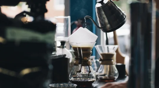 coffee making