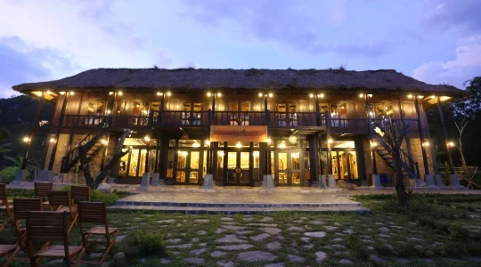 山岳民族に会いに行こう！マイチャウエコロッジ（MAI CHAU ECOLODGE）
