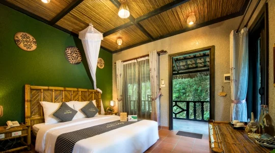 山岳民族に会いに行こう！マイチャウエコロッジ（MAI CHAU ECOLODGE）
