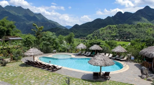山岳民族に会いに行こう！マイチャウエコロッジ（MAI CHAU ECOLODGE）