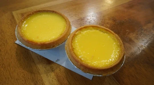 イメージ：エッグタルト試食