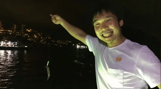イカ釣りイメージ