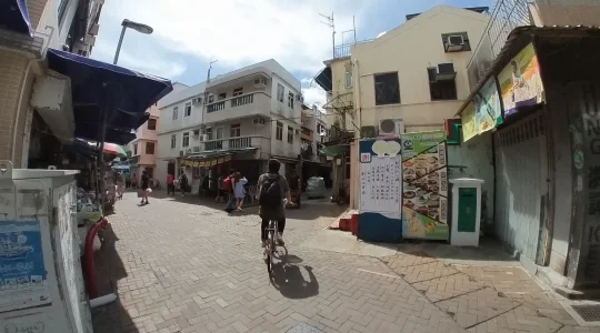 長洲 Cheung Chau 市街地 イメージ